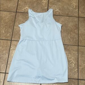 GapFit Light Blue Sleeveless Athletic Dress